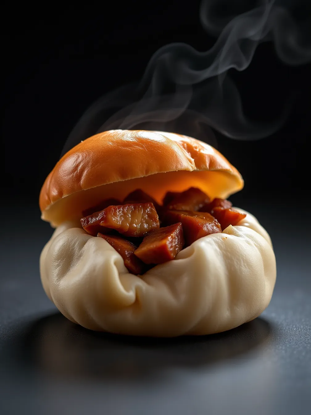 Artisanal Char Siu Bao with Savory Filling